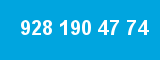 928 190 47 74